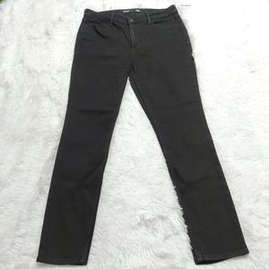 Old Navy High Rise Wow Super Skinny Size 14 Black New